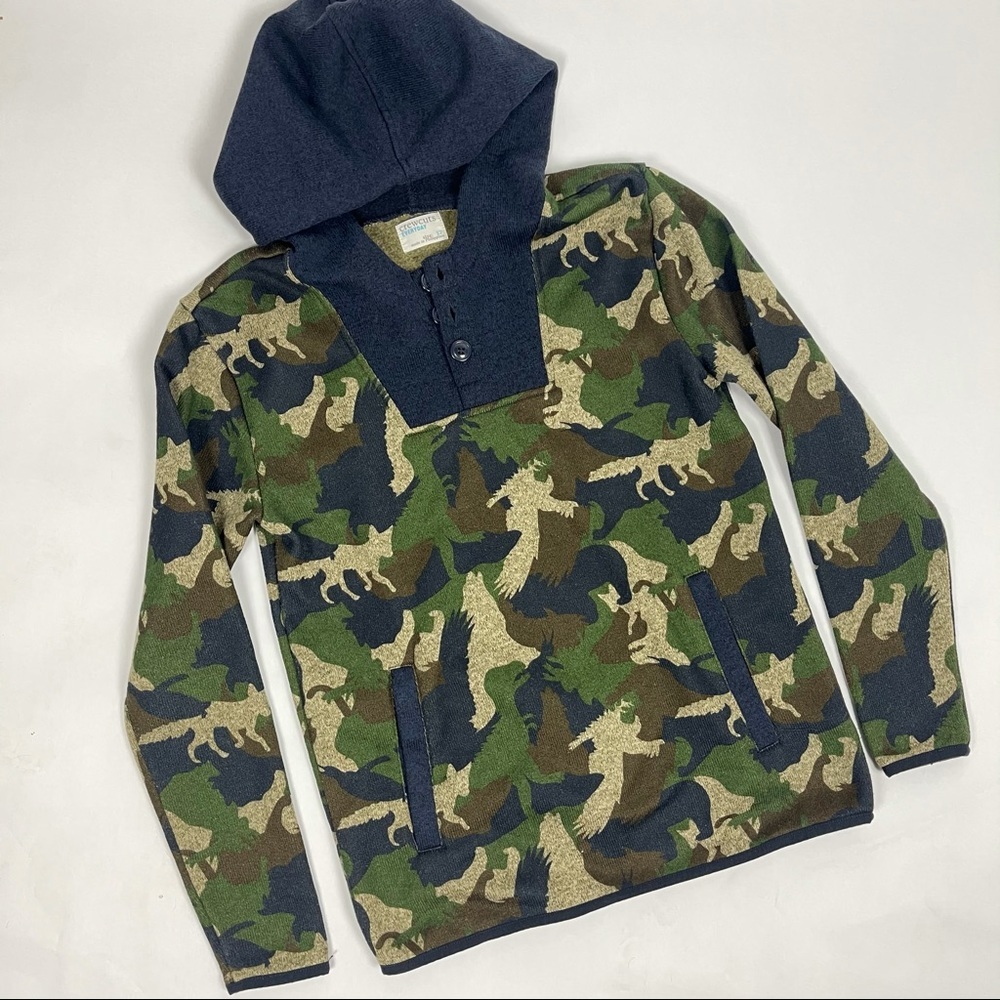 CrewCuts Fleece Lined Pullover Jacket